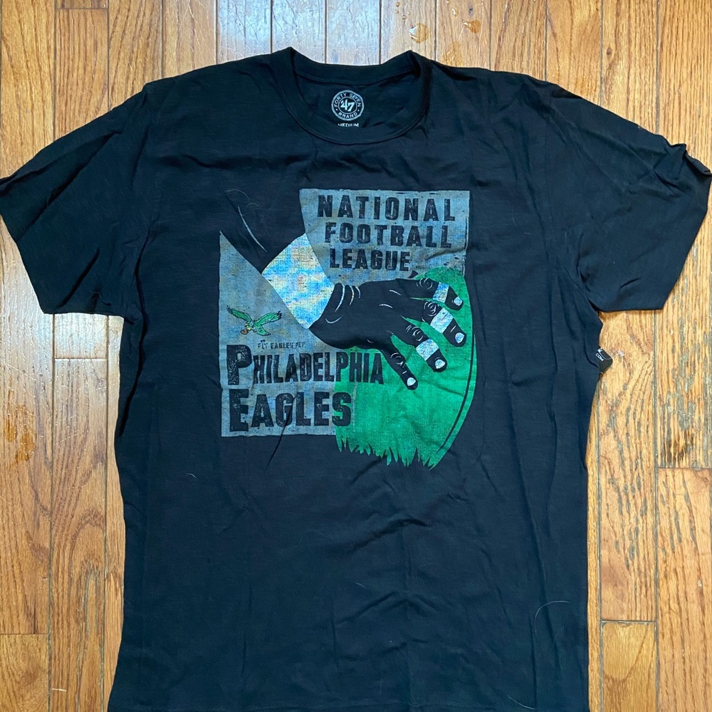 Men’s Philadelphia Eagles black t-shirt